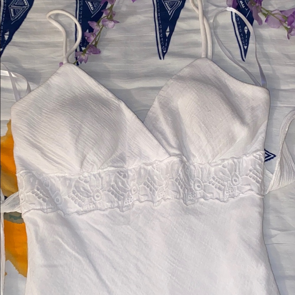 Body central dress in white size xs